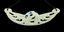 Manaia Breast Plate Bone Carving Necklace - 137mm #1