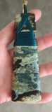 NZ Nephrite Jade Mix Toki - 108mm - By Dylan #DG100