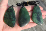 NZ Greenstone Pendant 63mm #31