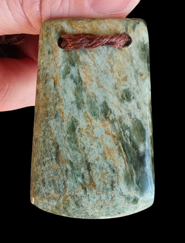 NZ Pounamu Toki 50mm - By Phil Priest #102