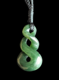 NZ Greenstone Little Double Twist - 21mm #62P