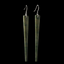 NZ Greenstone Earrings 82mm #ASE60