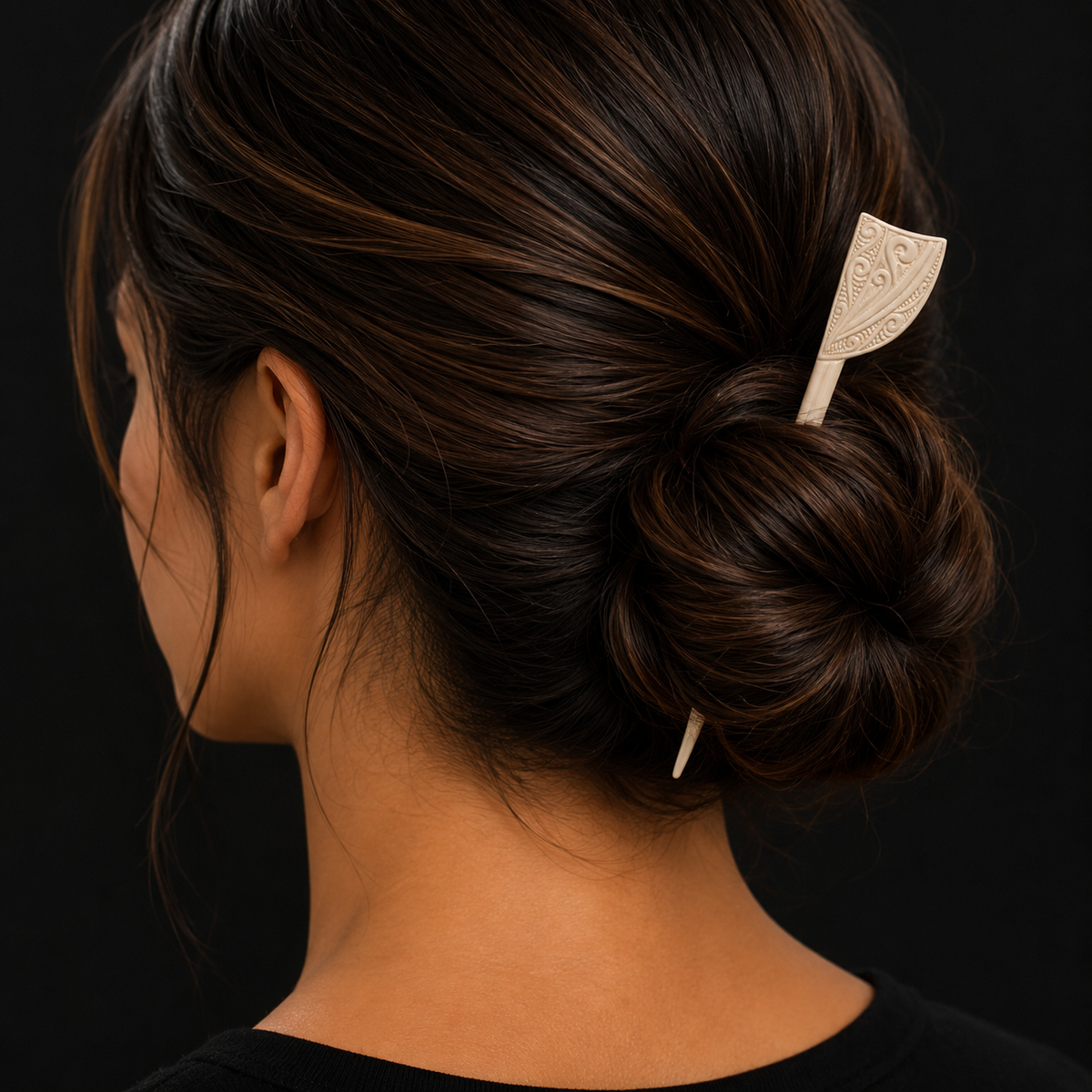 Bone Hair Pin