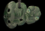 NZ Greenstone Extra Large Tiki Carving - 115mm #50A