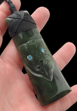 NZ Greenstone Toki Mask - 80mm #90A