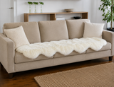 Double Ivory Sheepskin Rug - NZ Made