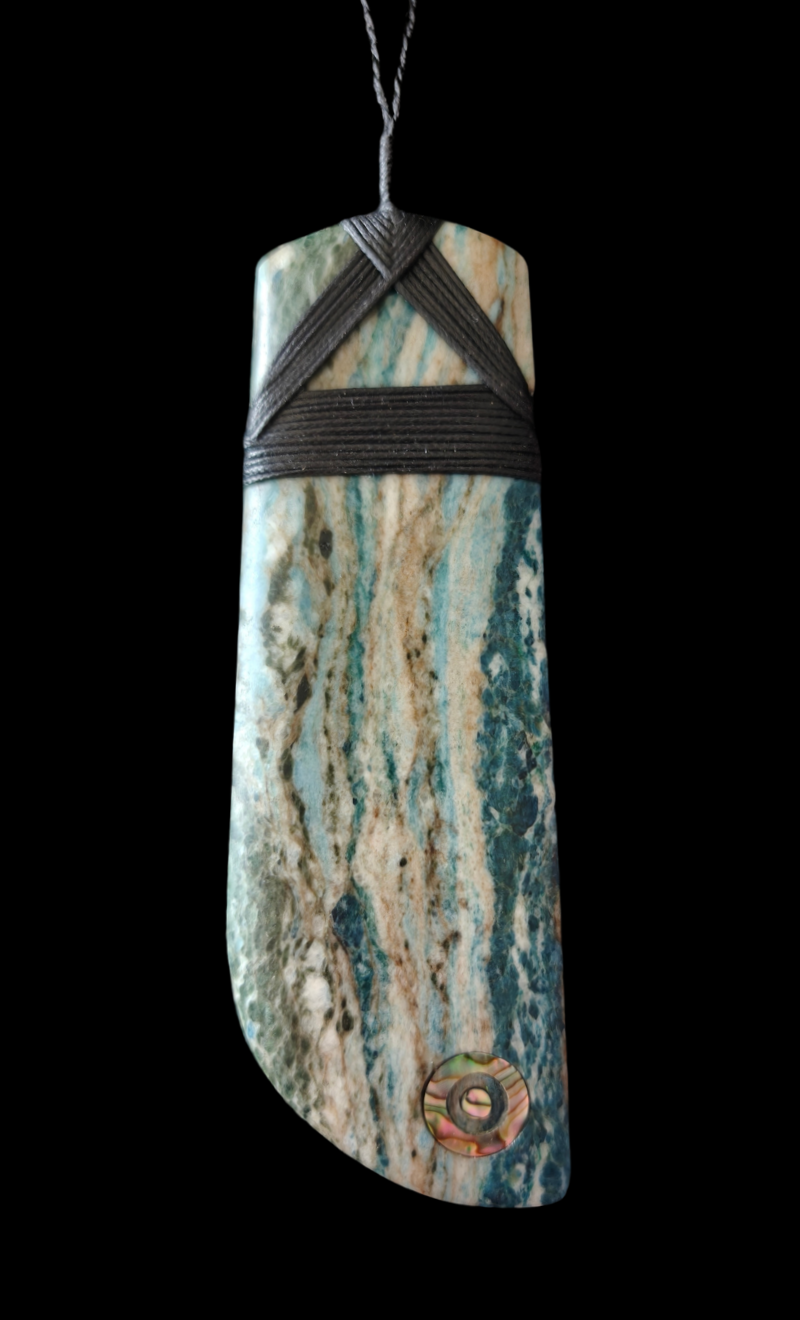 NZ Aotea Stone Drop - 123mm - By Dylan #DG108