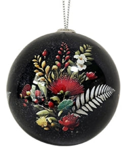 Christmas Bauble - Pohutukawa Tapestry Main image
