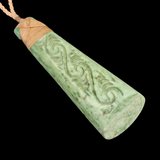 NZ Inanga Greenstone Toki - 150mm - Alex Sands #290