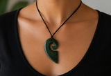 NZ Greenstone Large Half Hearts (Set Of Two Halves)