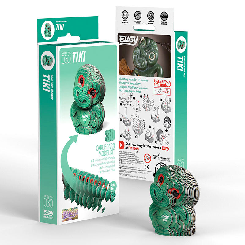 Eugy Tiki - 3D Cardboard Model Kit Secondary image