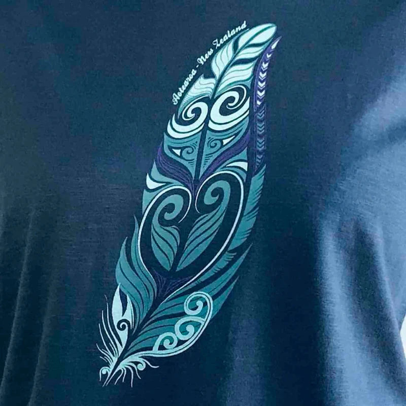 Ladies Fitted T-Shirt - Feather Secondary image