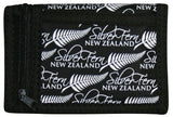 NZ Silver Fern Black Wallet - #471