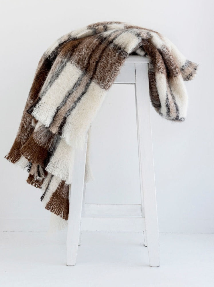 Windermere Alpaca Blanket Throw - Apache Main image