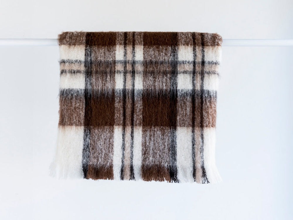 Windermere Alpaca Blanket Throw - Apache