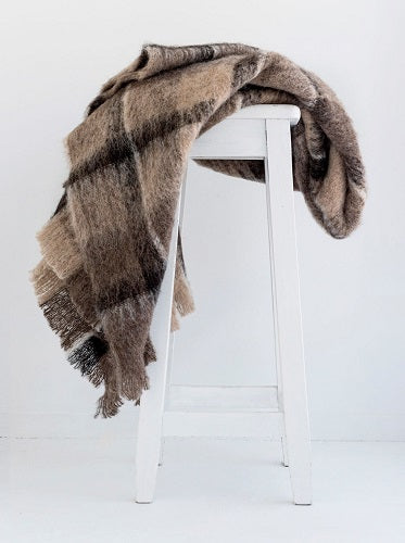 Windermere Alpaca Blanket Throw - Canterbury