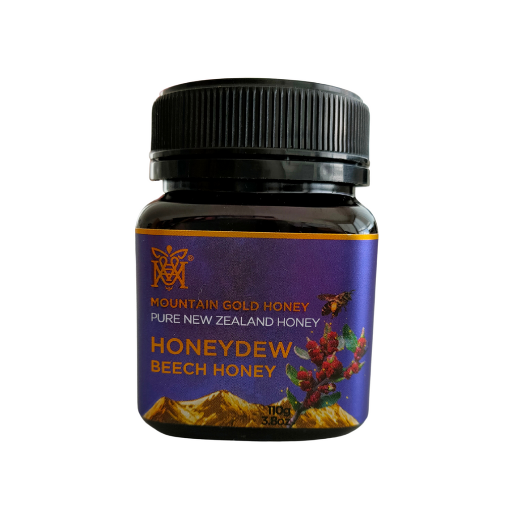 New Zealand Native Honeydew Beech Honey (Liquid Honey) - 110g, 250g or 500g