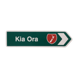 Road Sign Magnet - Kia Ora Map