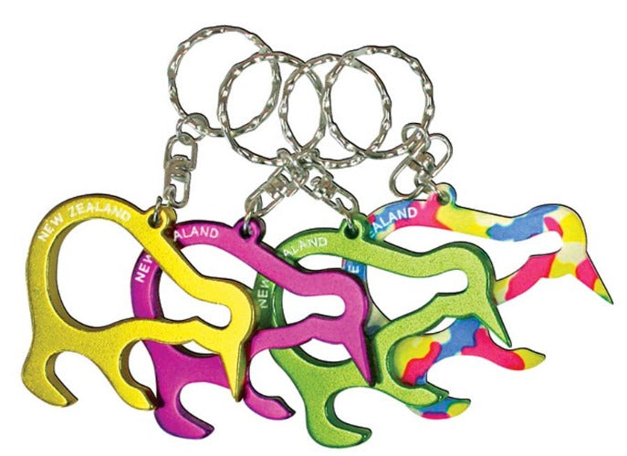 4 Pack Kiwi Bottle Opener Keyrings - GYPF Main image