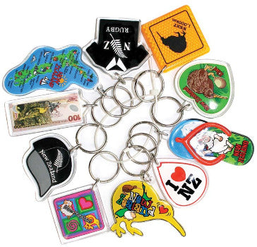 10 Pack NZ Keyrings Main image