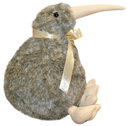 Kiwi With Gold Bow Soft Toy - 23cm Tall Main image