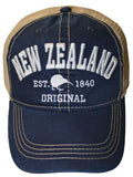 NZ Mesh Adult Cap - Navy