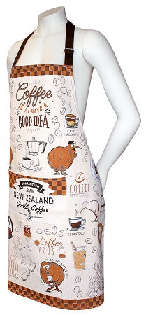 Apron Coffee Kiwis Design Main image