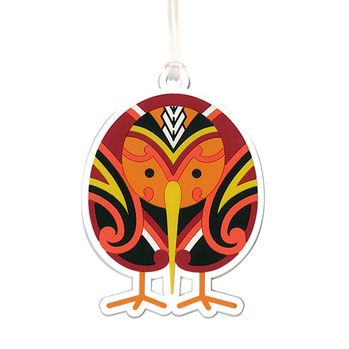 Bag Tag - Tribal Kiwi Main image
