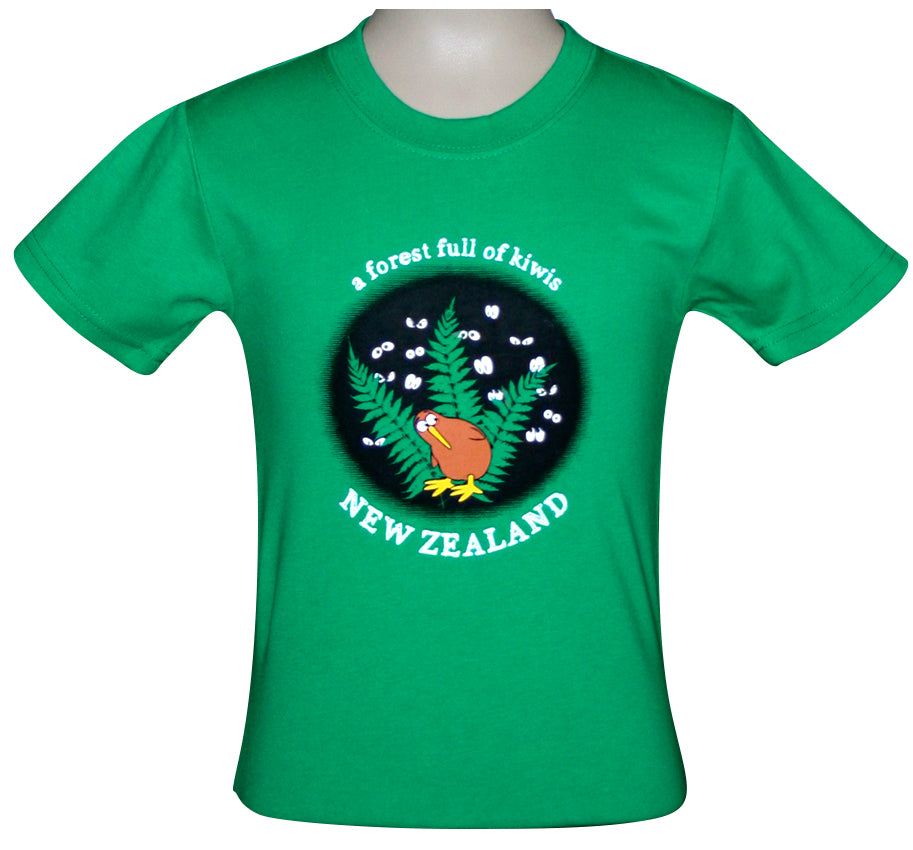 Forest Kiwi Kids T-Shirt Main image