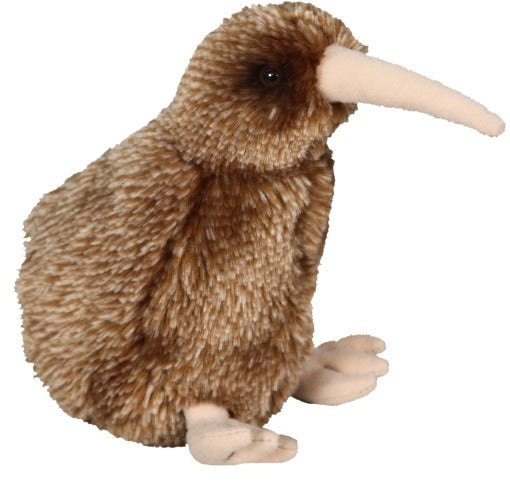 Talking Birds - Brown Kiwi Sound Bird 15cm Main image