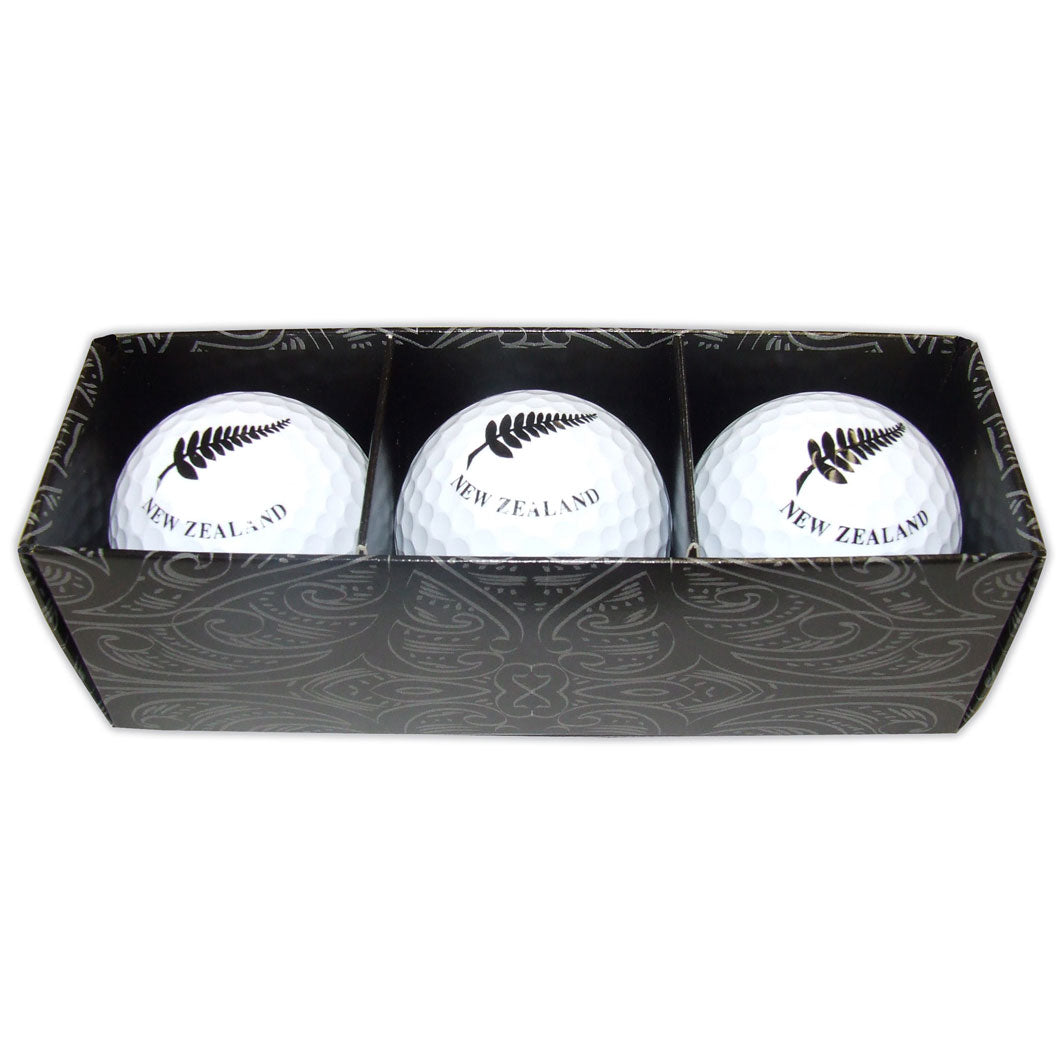 Golf Balls 3 Pack - Silver Fern Main image