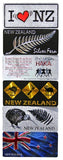 6 Pack Foil NZ Icons Magnets