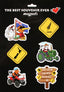 6 Pack Kiwi, Road Signs And Farm Magnets