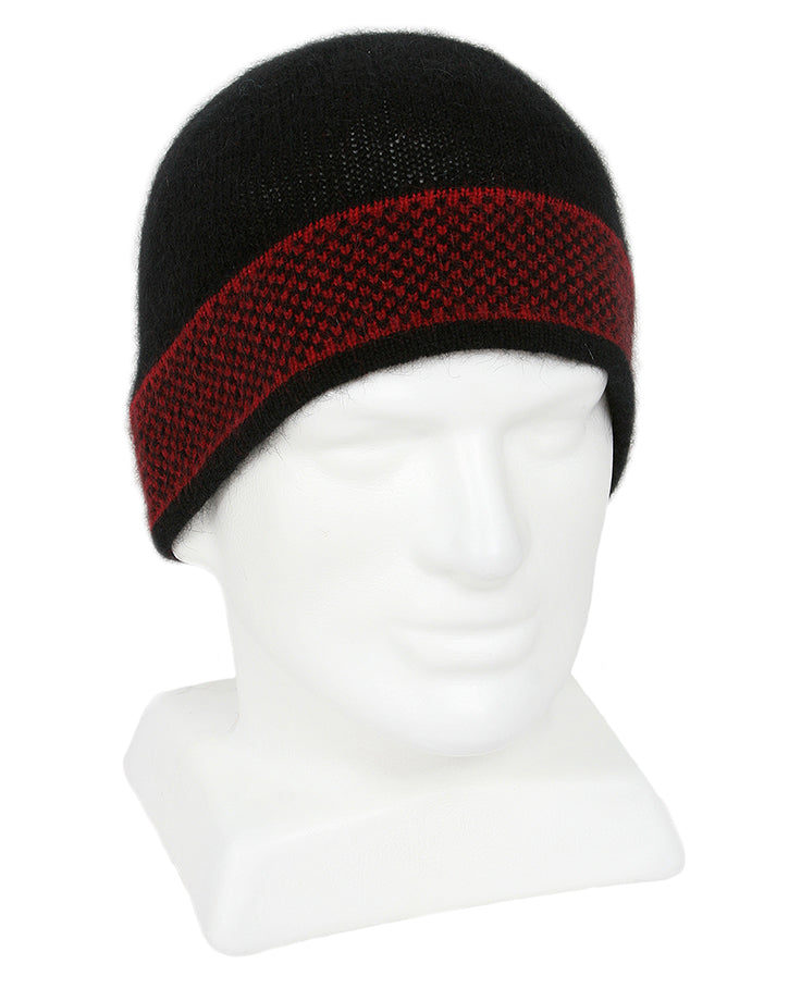 Lothlorian Possum & Merino Unisex Beanie and/or Scarf Morse - Red