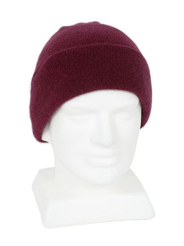 Lothlorian Possum & Merino Unisex Beanie, Berry Secondary image
