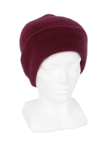 Lothlorian Possum & Merino Unisex Beanie, Berry Main image