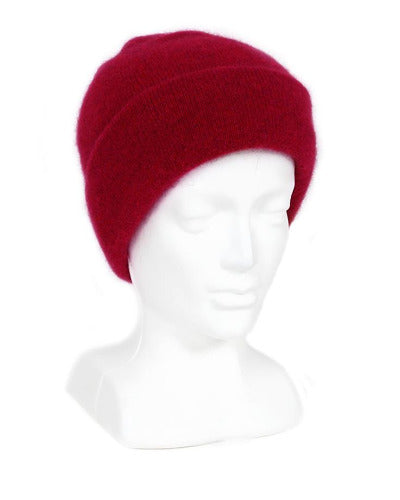 Lothlorian Possum & Merino Unisex Beanie, Raspberry Main image