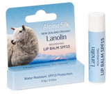 Alpine Silk Organic Lanolin SPF15 Lip Balm 4.5g