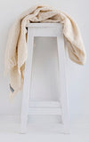 Windermere Alpaca Blanket Throw - Boucle Cream
