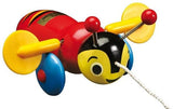 Buzzy Bee Pull Along - Wooden