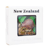 6 Pack Kiwi Foil Coaster Set