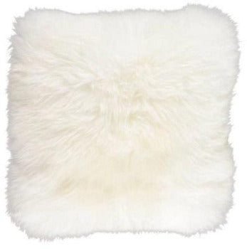 Sheepskin Cushion Cover - Ivory - Standard or Large Size Main image