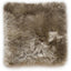 Sheepskin Cushion Cover - Taupe - Standard or Large Size