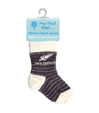 Infants Fern Merino Socks - NZ Made