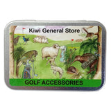Golf Tin with Tees, Markers and Golf Divot