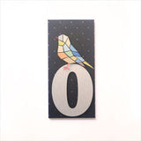House Numbers with NZ Birds