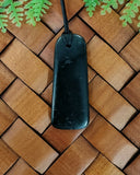 NZ Greenstone Black Adze - Tangiwai Bowenite