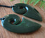 NZ Greenstone Large Half Hearts (Set Of Two Halves)