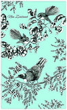 Tea Towel Birds Blue