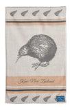 Brown Kiwi NZ Tea Towel